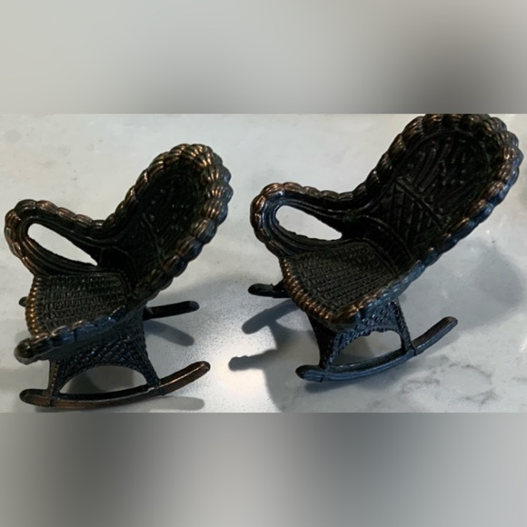 Vintage Durham Industries Miniature Rocking Chairs - Picture 2 of 5
